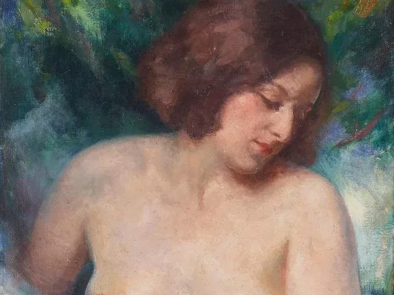 1879-Julien Louis Tavernier - Nudo di donna